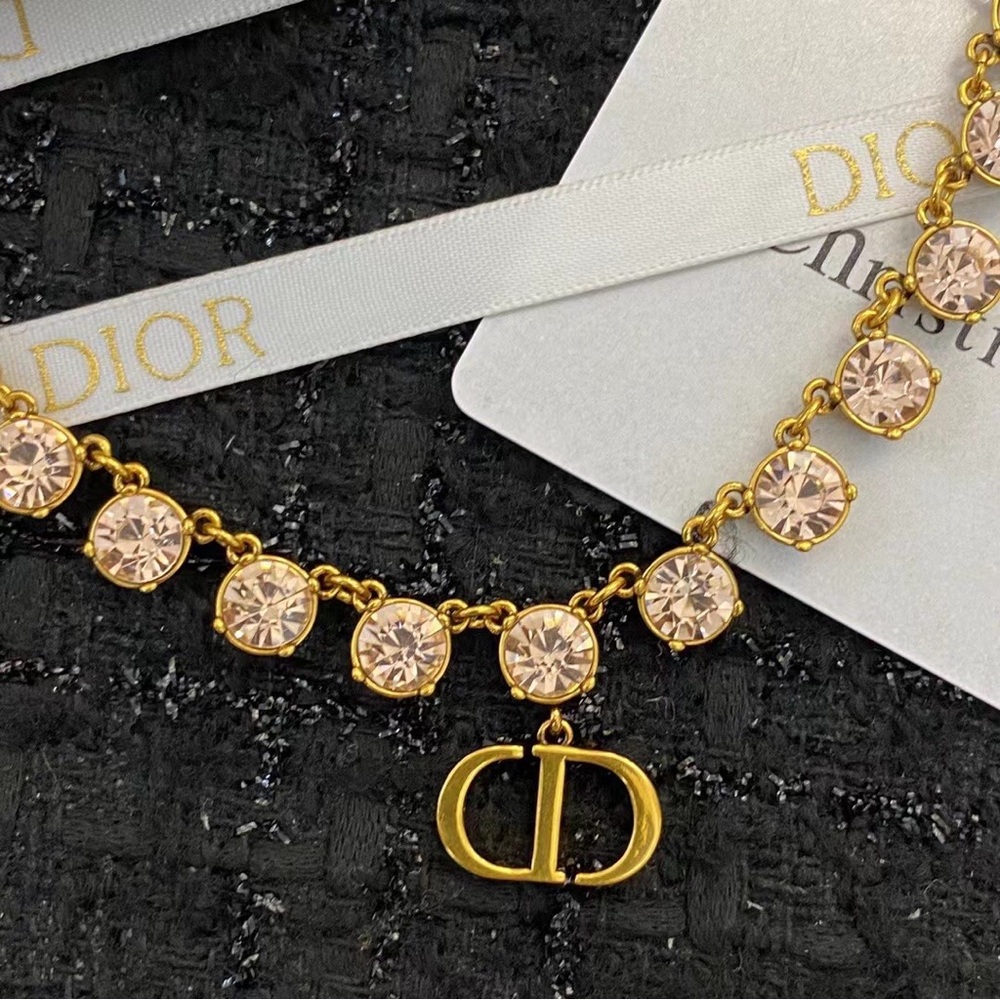 DIOR Gold charm Necklace - Picture 3 of 5